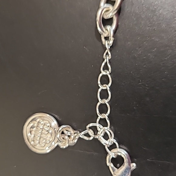 Hammered Silver Tone Necklace - Picture 3 of 4